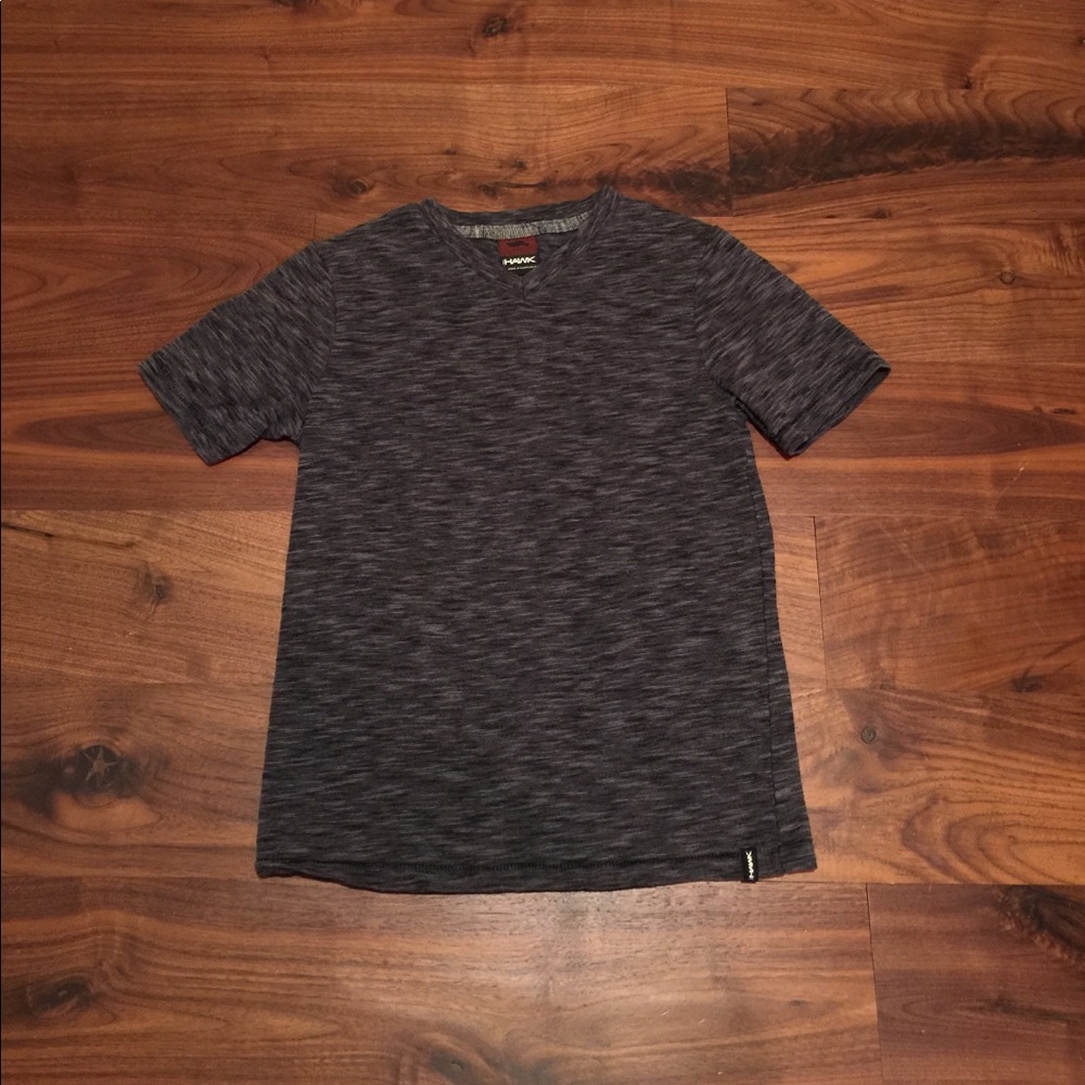 Hawk V-Neck T-Shirt Youth Small